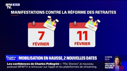 下载视频: Retraites: la mobilisation ne faiblit pas, deux nouvelles journées de manifestations annoncées