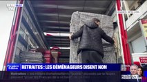 Retraites: l'incompréhension des déménageurs, où le port de charges lourdes n'est pas reconnu comme critère de pénibilité