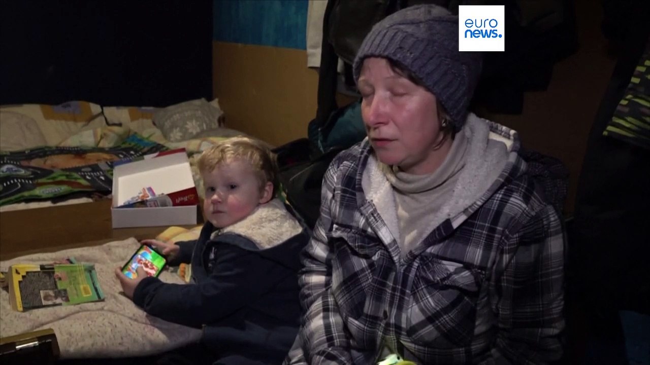 Ständiger Beschuss zwingt Ukrainer in den Untergrund