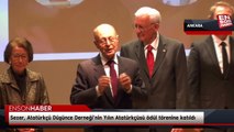 Ahmet Necdet Sezer, Atatürkçü Düşünce Derneği’nin Yılın Atatürkçüsü ödül törenine katıldı