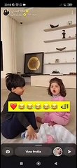 رد فعل طريف يكشف شعور ابنة سارة الودعاني نحو المولود المنتظر