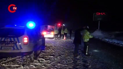 Tokat'ta yolcu otobüsü faciası 1 ölü, 15 yaralı