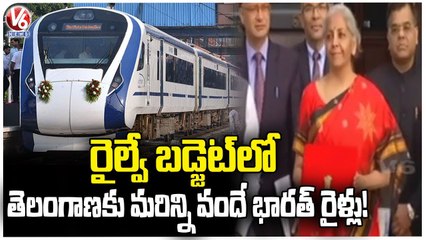 Railway Budget 2023 _ New Vande Bharath Trains, Electrification Focus Expected _ V6 News