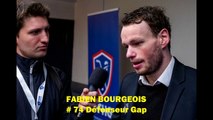 FRA - Hockey sur glace Interview Fabien Bourgeois Défenseur de Gap, 29/01/2023 (Finale Coupe de France – Gap VS Grenoble)