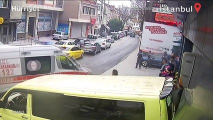 Eyüpsultan’da ayağı takılıp düşen kadın ölümden döndü