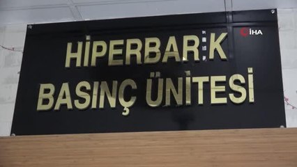 Van'da soba zehirlenmelerine 'hiperbarik oksijen tedavisi' uygulanıyor