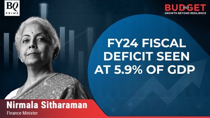Budget 2023: Fiscal Deficit For FY24 Projected At 5.9% Of GDP