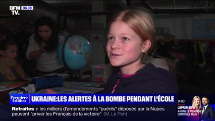 Les journées d'écoliers ukrainiens rythmées par les alertes à la bombe