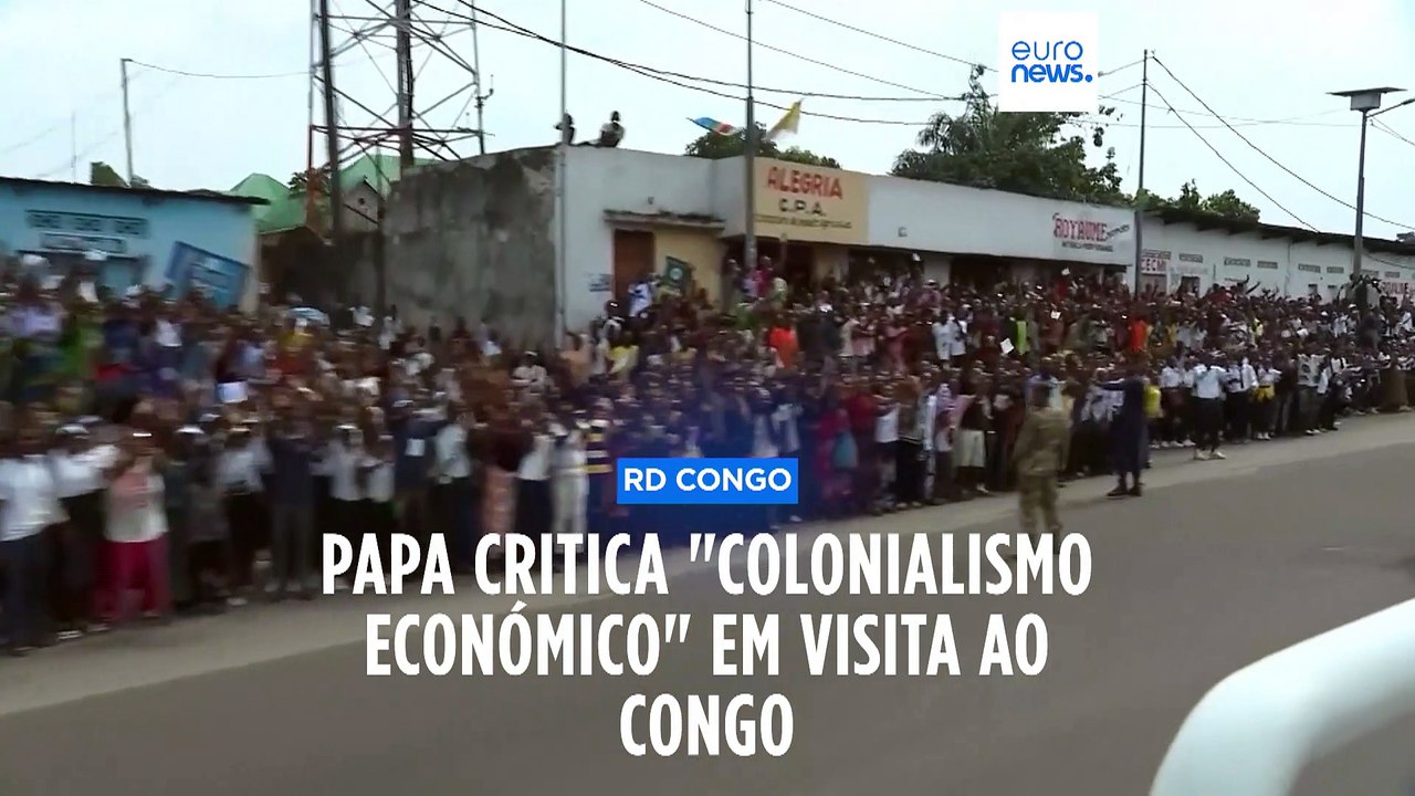 Papa em visita à RD Congo: "Tirem as mãos de África"