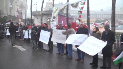 Blinken'e Protesto: Filistin Halkı İsrail'e Karşı Sessiz Kalmayacak