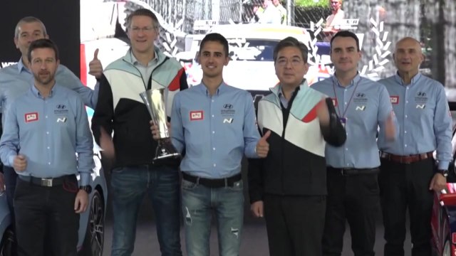 [기업] 현대차, 월드투어링카컵 더블챔피언 기념 행사 열어 / YTN