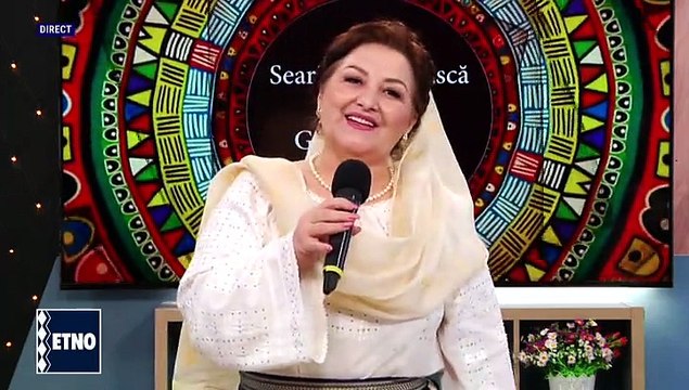 Maria Tanase Marin - Merg pe drum, lumea ma-ntreaba (Seara romaneasca - ETNO TV - 30.01.2023)