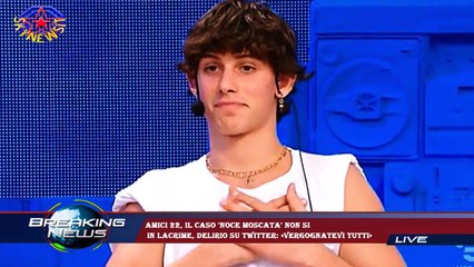 Amici 22, il caso 'noce moscata' non si  in lacrime, delirio su Twitter: «Vergognatevi tutti»