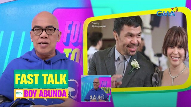 Fast Talk with Boy Abunda: Jinkee Pacquiao, nilinaw na hindi sila naghiwalay ni Manny! (Episode 8)