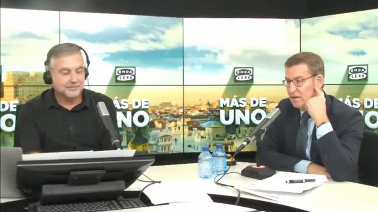 Feijóo: "Claro que celebro que mi país vaya bie...