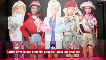 Barbie dévoile une nouvelle poupée…qui a une scoliose !