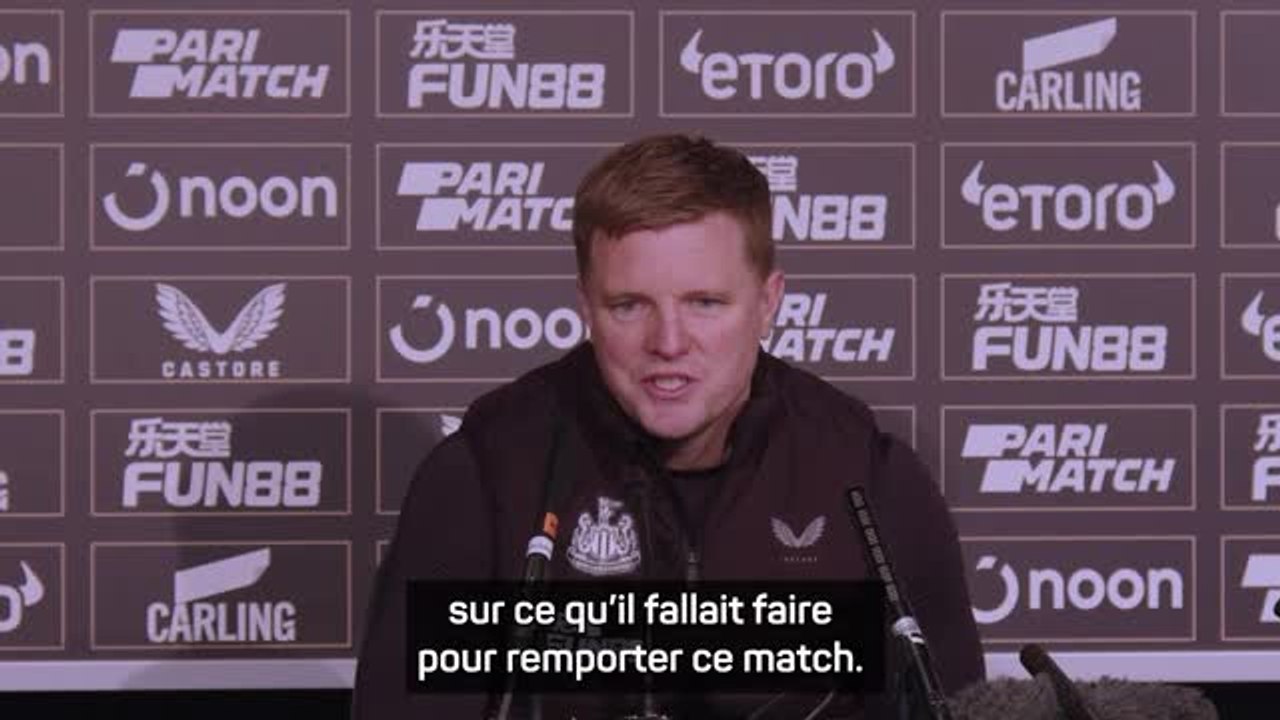 League Cup - Howe après la qualification en finale : "C'était juste l’endroit le plus incroyable pour jouer au football"