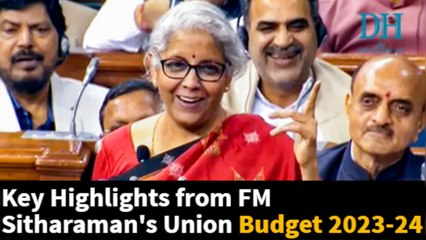 Key Highlights from FM Sitharaman's Union Budget 2023-24