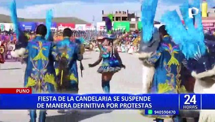 Suspenden fiesta de la Candelaria y pérdidas económicas​ pasarían los S/ 111 millones