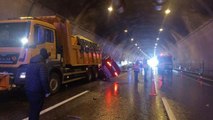 Bolu Dağı Tüneli trafiğe kapandı mı? Bolu Tüneli İstanbul istikameti yol kapandı mı?