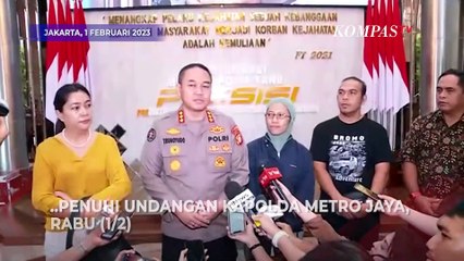 Ibu Hasya Mahasiswa UI Temui Kapolda Metro: Kami Ingin Menuntut Keadilan