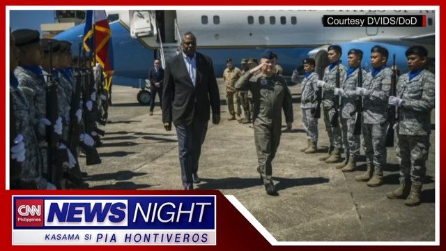 U.S. Defense Chief nasa Pilipinas muli | News Night