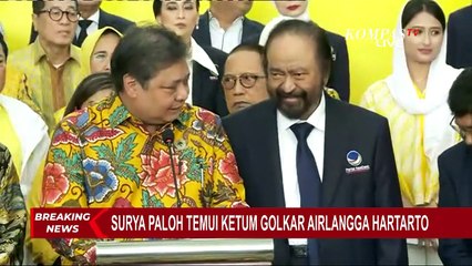 Airlangga Hartarto Bertemu Surya Paloh: Ini Abang Saya, Senior di Golkar