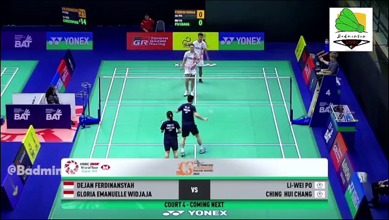 Dejan Ferdinansyah/Gloria Emanuelle Widjaja vs Po Li-Wei/Chang Ching-Hui | R32 | Thailand Masters 2023