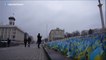 Los ciudadanos de Kiev siguen con sus vidas bajo los bombardeos rusos