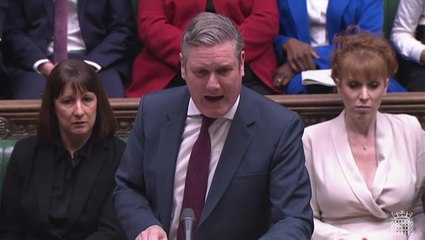 Tải video: PMQs: Starmer suggests Sunak is ‘weak’ over handling of Raab bullying scandal