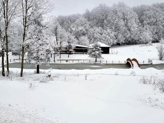 KOCAYAYLA GEÇİDİNDE KAR KALINLIĞI 24 SANTİMETREYE ULAŞTI