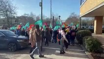 Teachers strike in Milton Keynes