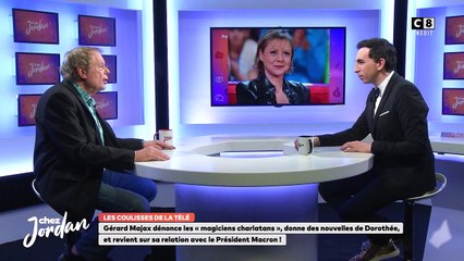 Gérard Majax évoque Dorothée dans l'émission "Chez Jordan" sur C8.