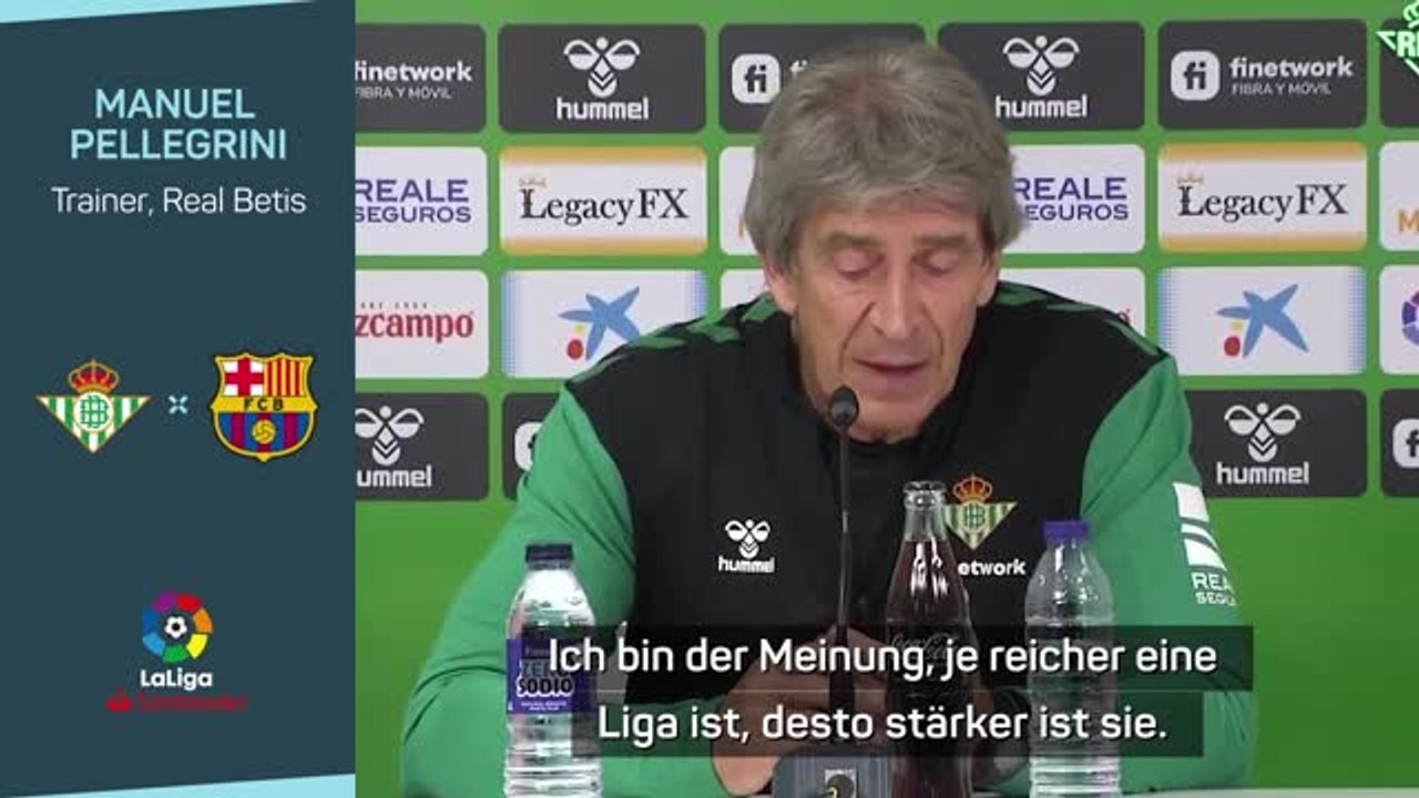 Pellegrini: LaLiga trotz Transfers besser als PL