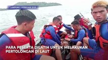 Di Tengah Cuaca Buruk dan Ancaman Bencana, Basarnas Gelar Pelatihan Water Rescue