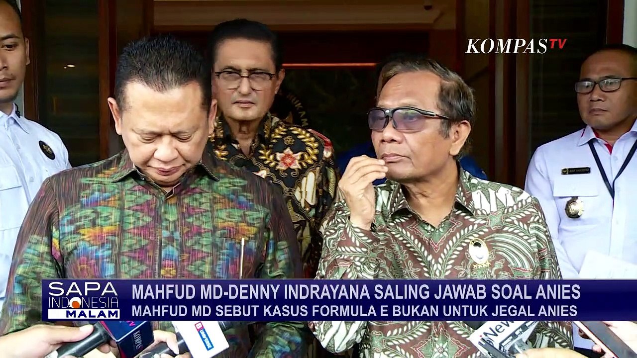 Mahfud MD Sebut  Tak Ada Upaya Jegal Anies Maju Pilpres, Karena Penyelidikan Formula E