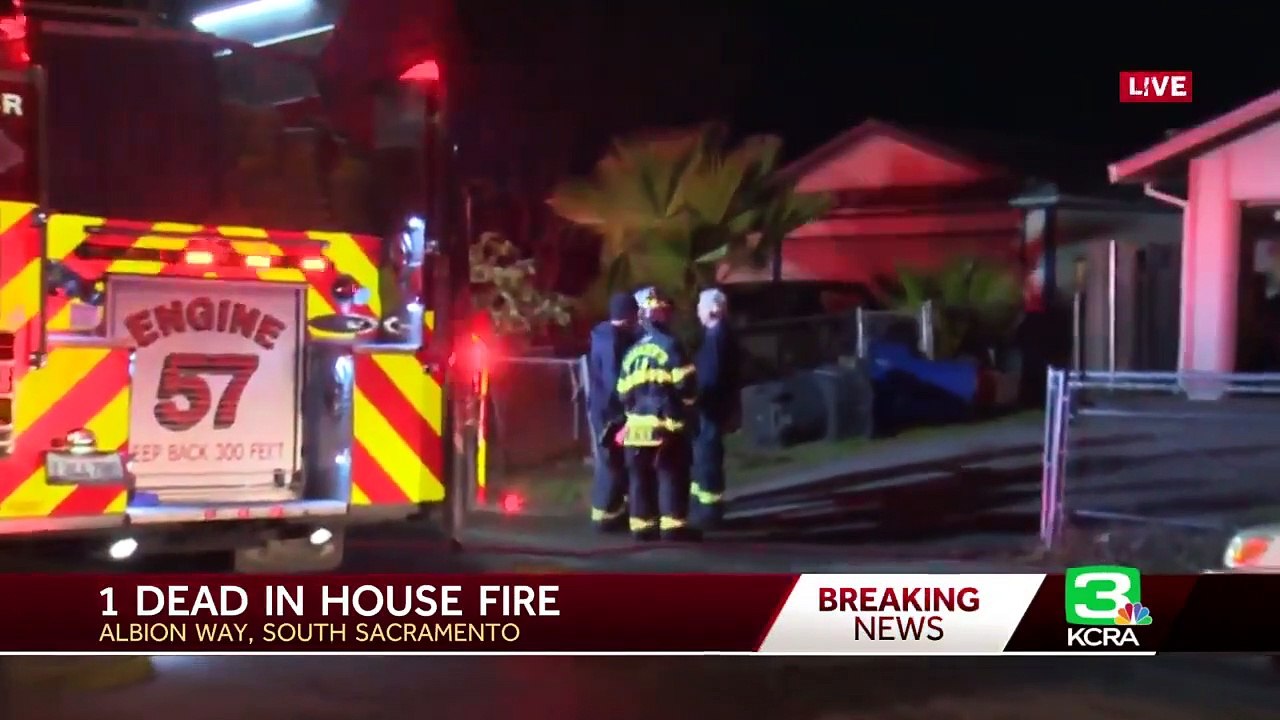 1 killed, 2 hurt in south Sacramento house fire, officials say