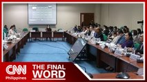 Senate begins scrutiny of controversial bill | The Final Word