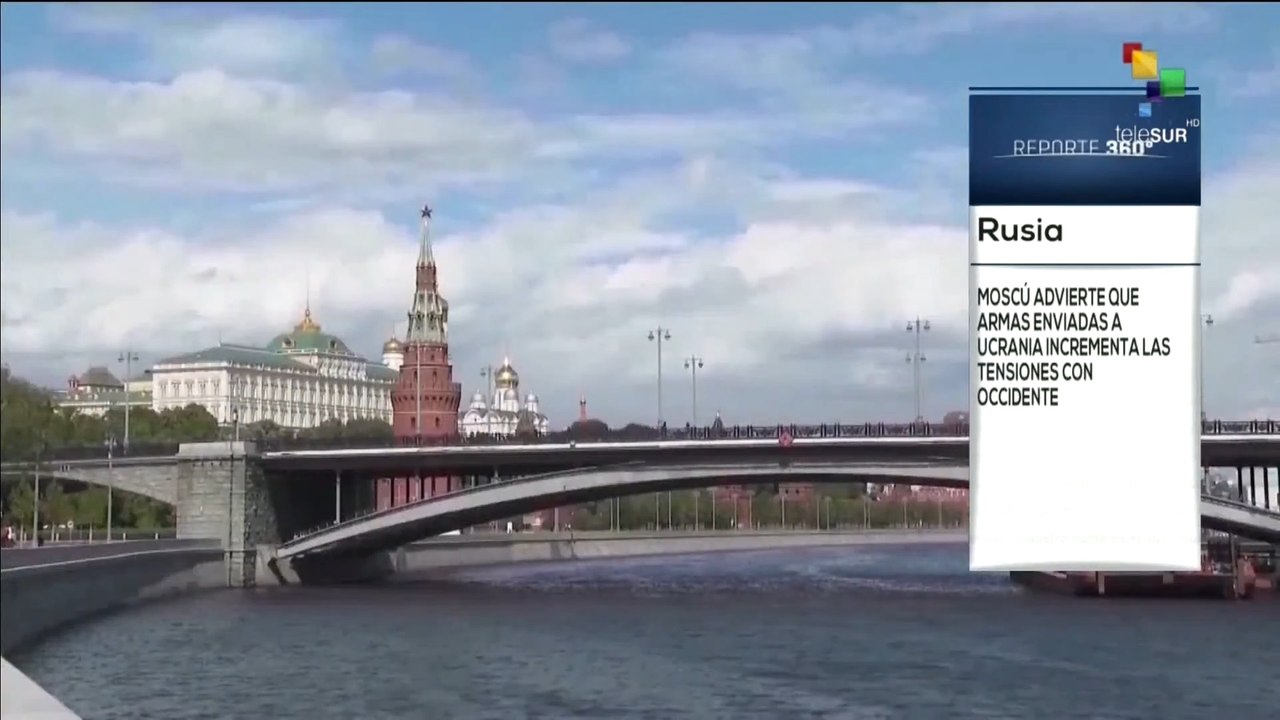 Reporte 360º 01-02: Envío de armas a Ucrania aumenta tensiones Rusia-Occidente