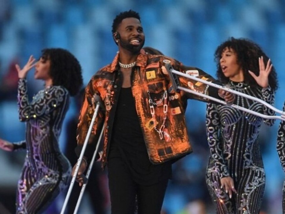 Kurz vor Super-Bowl-Auftakt: Jason Derulo hat sich den Fuß gebrochen