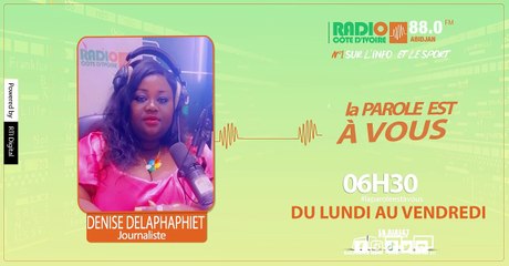 La Parole est à Vous du 01 Février 2023 avec Denise Delaphaphiet