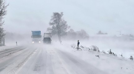 DWD warnt vor Schneest rmen zum Wochenende