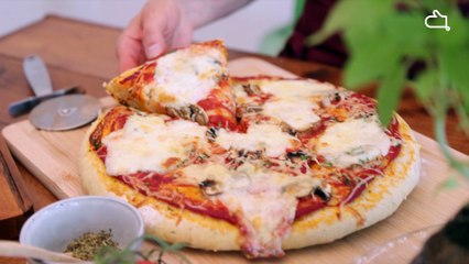 C’est parti pour une pâte à pizza express pour machine à pain !