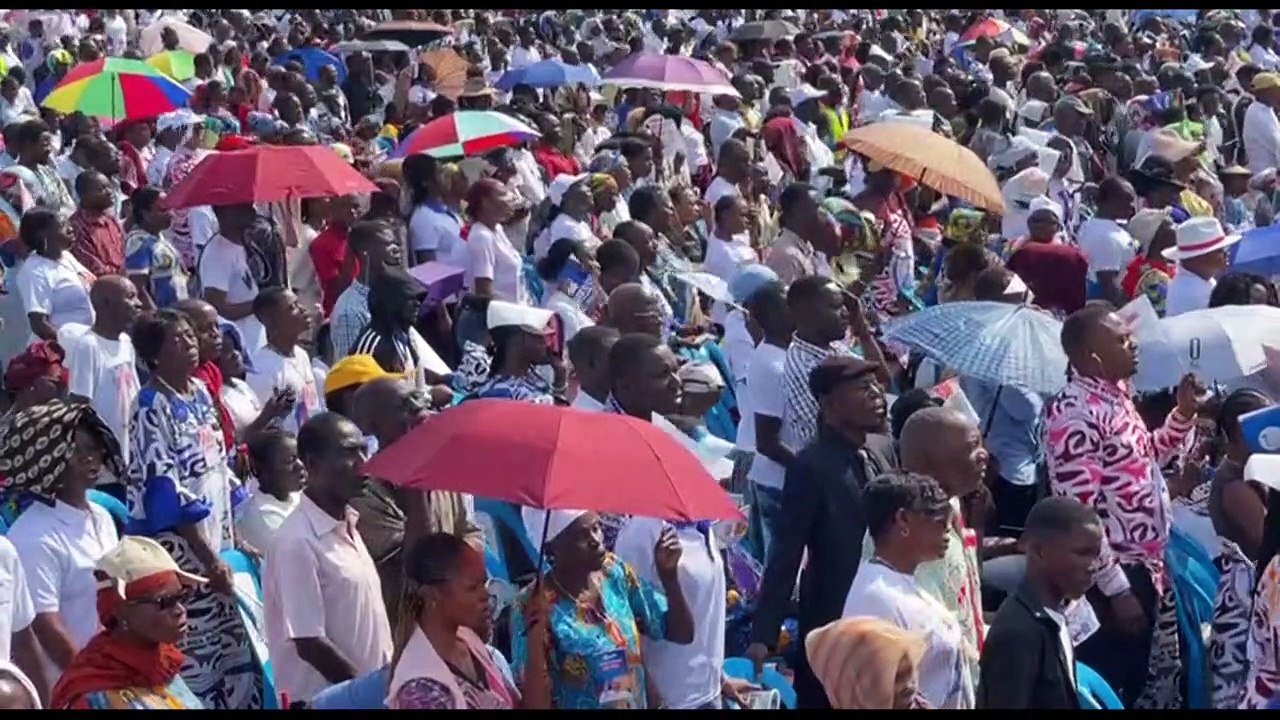 RD Congo: plus d'un million de fidèles pour la messe du pape François