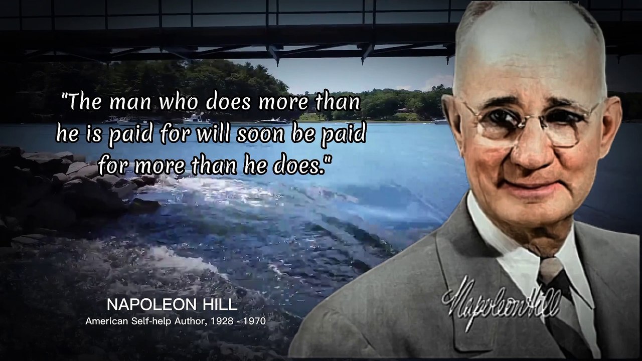 NapoleonHill Inspirational Quotes about Business and Success in Life - Life Changing Quotes