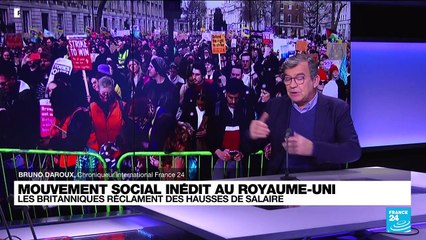 Le Royaume-Uni face à une crise sociale sans précédent depuis 10 ans