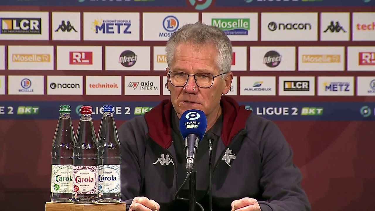 Metz - Rodez, la conférence d'avant-match