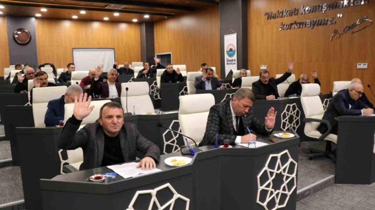 İlkadım Belediye meclis toplantısı