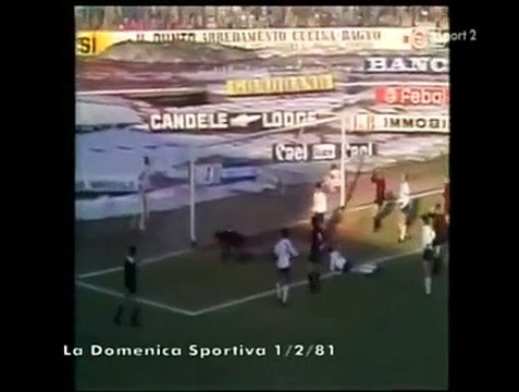 CAMPIONATO-STORY : SERIE A, STAGIONE 1980-81, TUTTE LE PARTITE DELL'1 FEBBRAIO 1981!