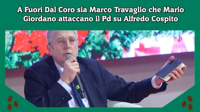 A Fuori Dal Coro sia Marco Travaglio che Mario Giordano attaccano il Pd su Alfredo Cospito